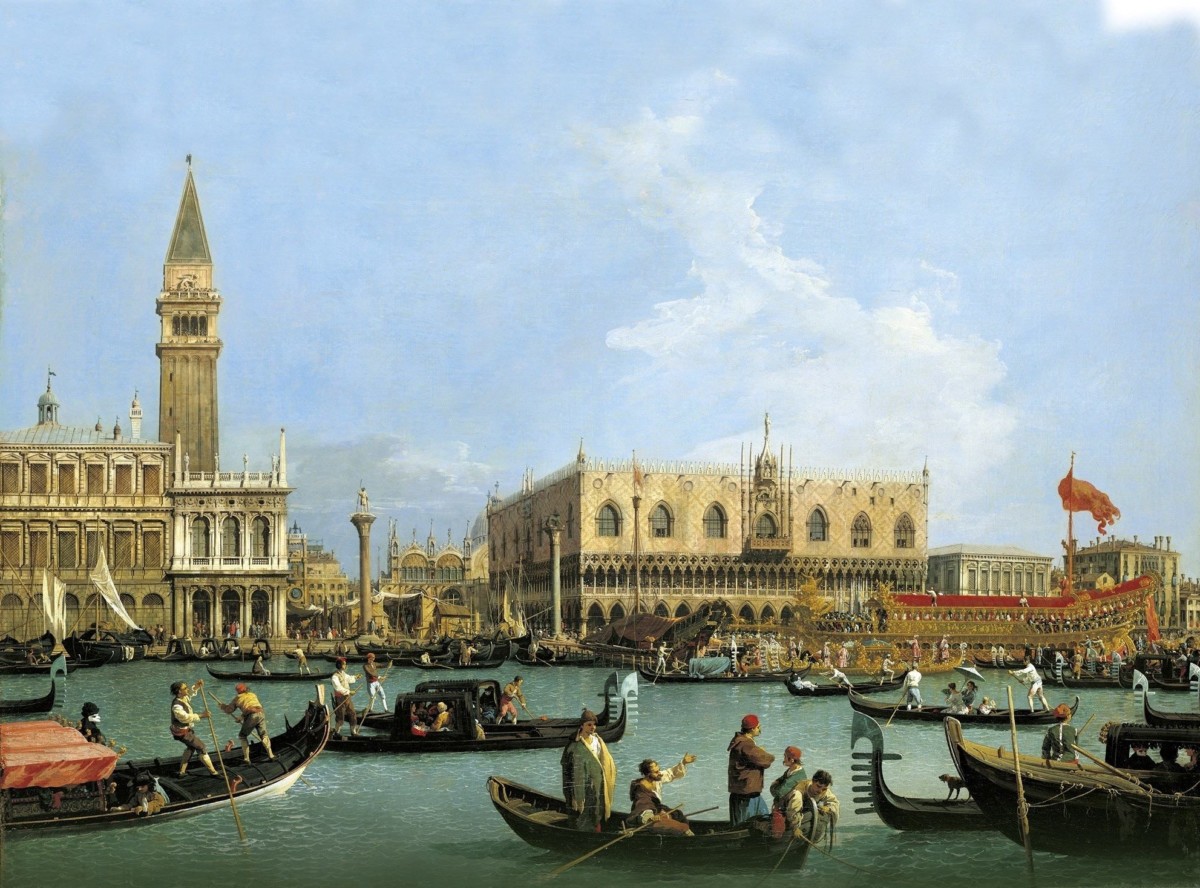 View of Venice painting by Canaletto