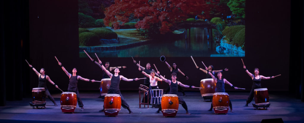 Naruwan Taiko performers on stage