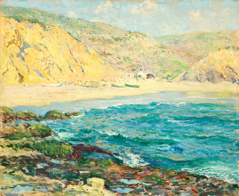 Fisherman's Cove, Laguna Beach by Guy Orlando Rose