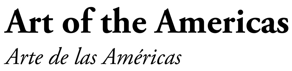 Art of the Americas exhibition ID logo