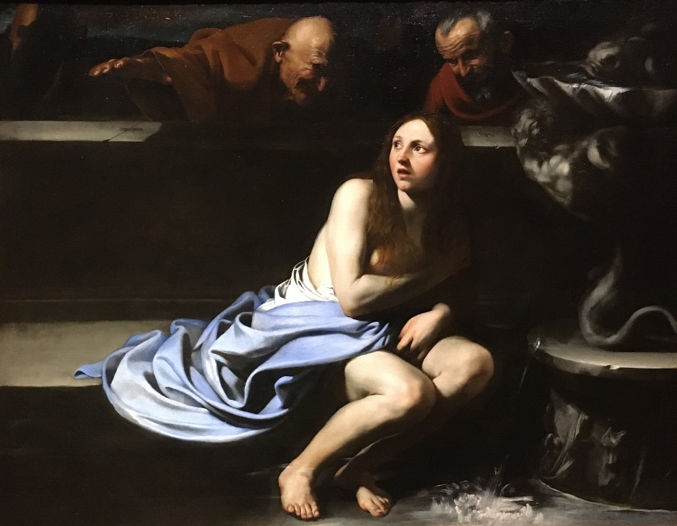 Painting of Susanna and the Elders by Jusepe de Ribera