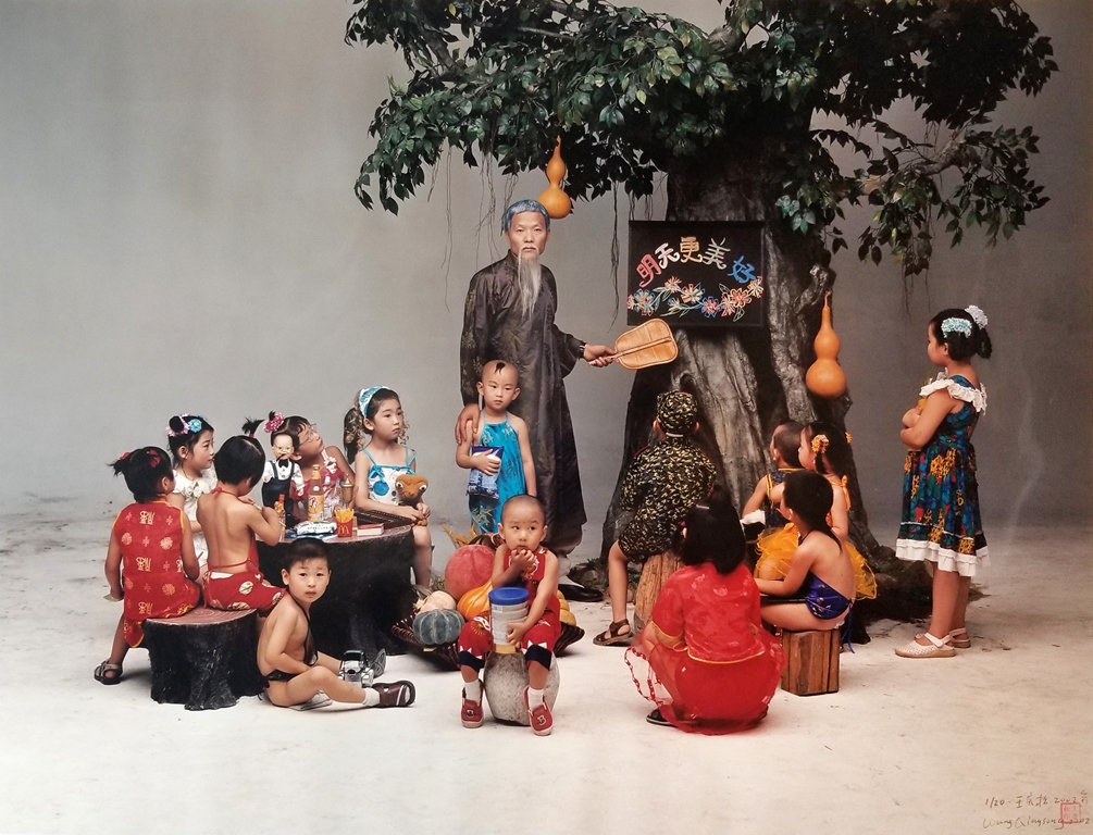 Wang Qingsong Preschool chromogenic photograph