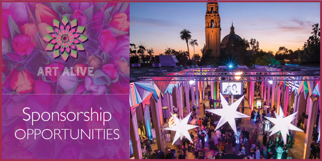 Art Alive sponsorship opportunities