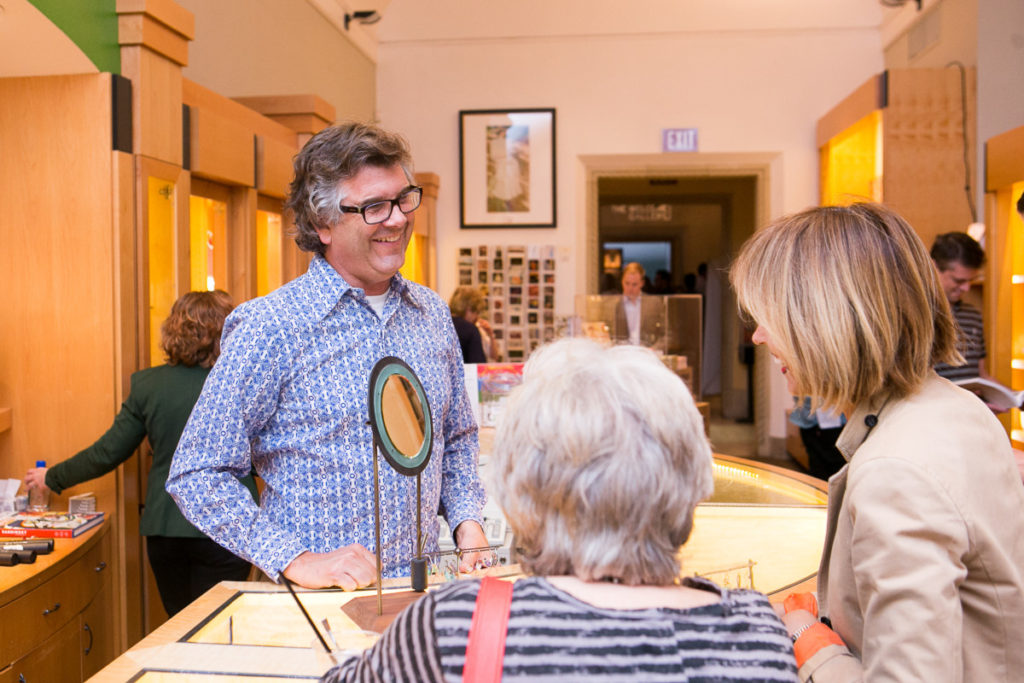 Guests shopping at The Museum Store at The San Diego Museum of Art