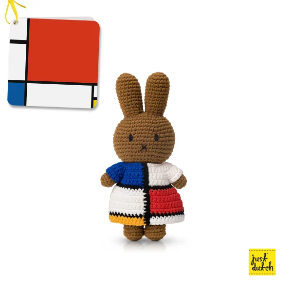 Artist Inspired Miffy Hand Made Bunny Plush Toy - Image 4