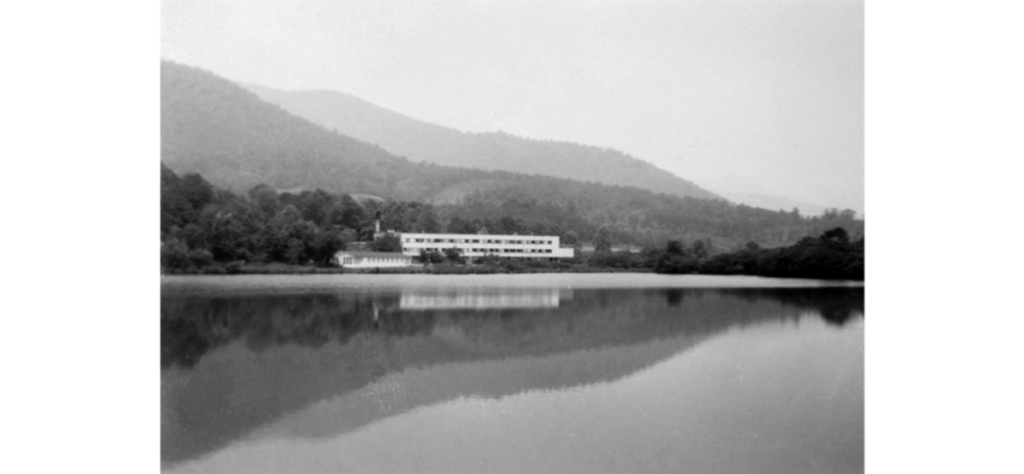 Black Mountain College black and white photograph by Harriet Sohmers Zwerling