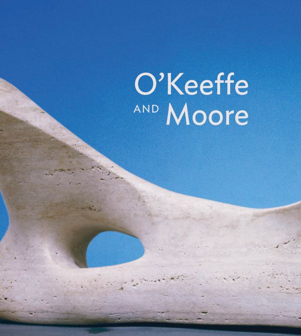 O'Keeffe and Moore exhibition catalogue cover