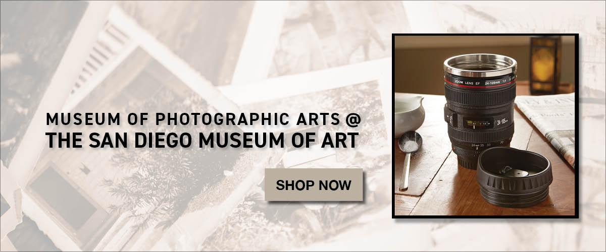 Shop Museum of Photographic Arts at The San Diego Museum of Art Banner