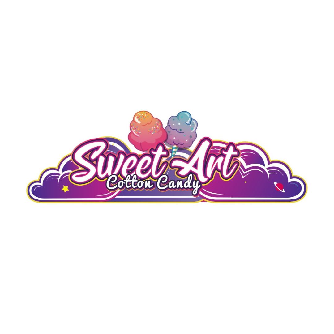 Sweet Art Cotton Candy logo