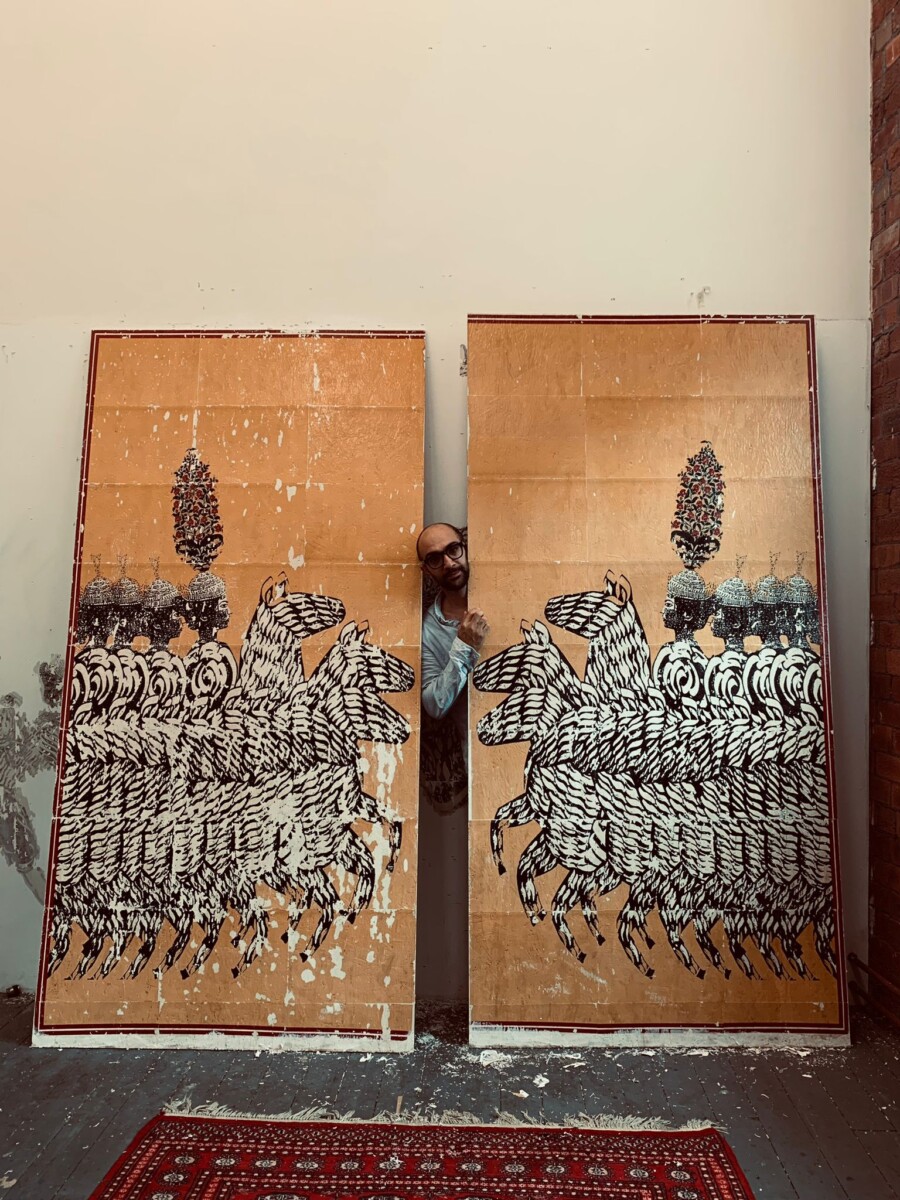 Mohammad Barrangi art and artist