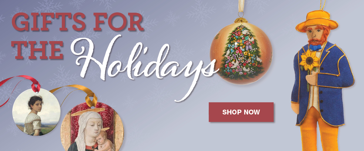 Gifts for the Holidays shopping banner