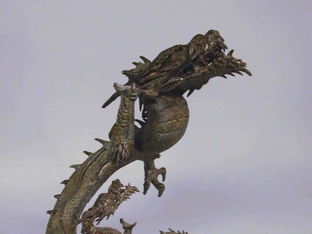 Dragon in the Clouds by Kishi Ganku