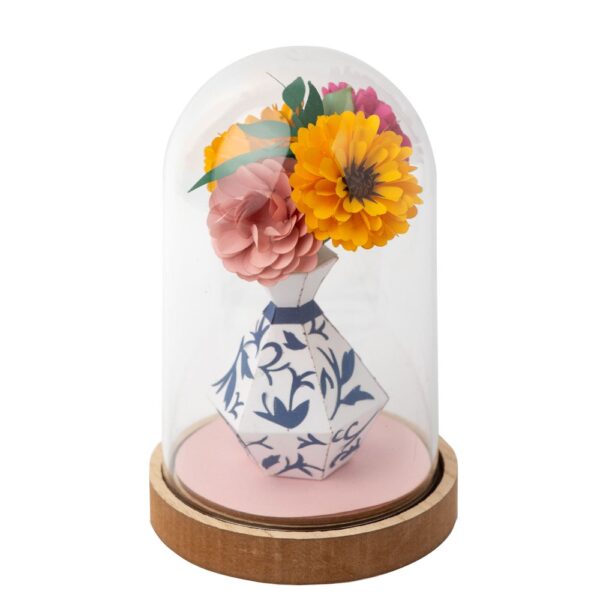 Papercraft DIY Vase and Flower