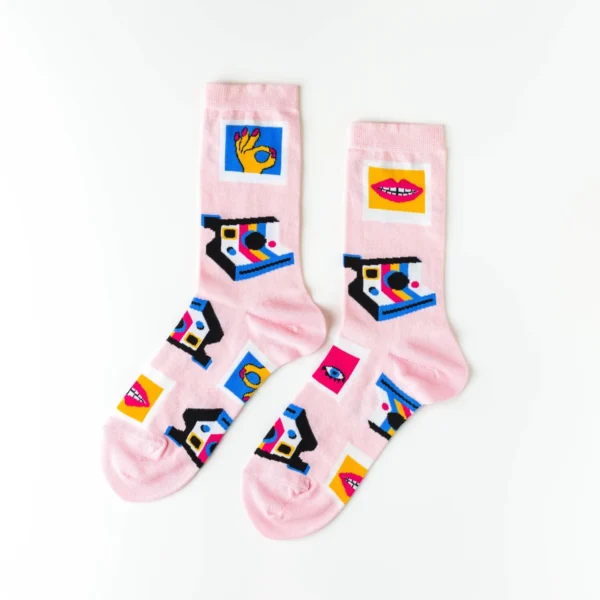 Woman's Instant Selfie Socks
