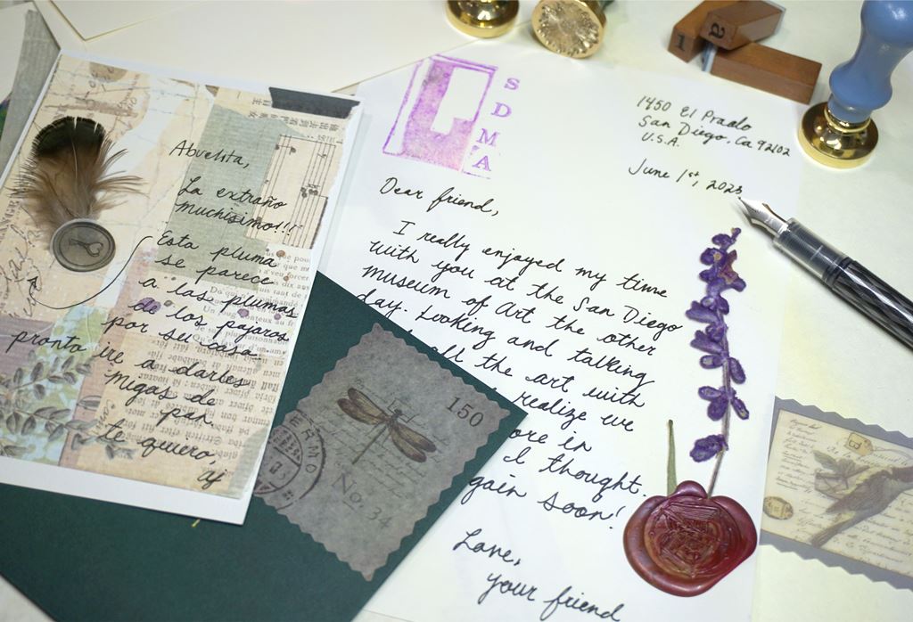 handwritten letters