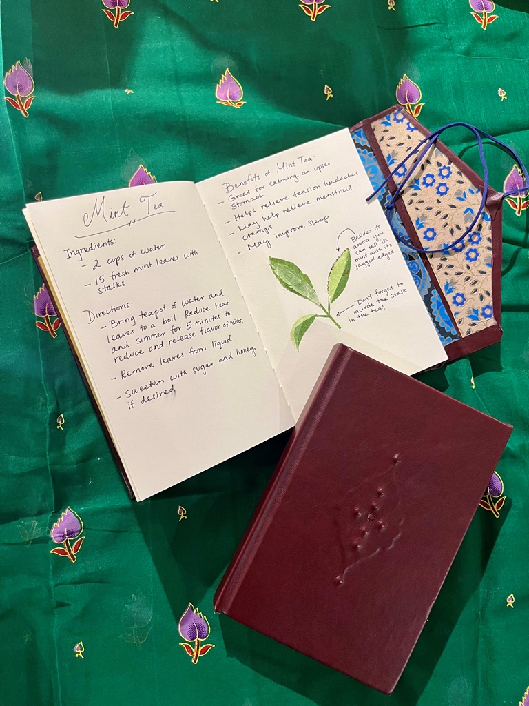 Bound book journal