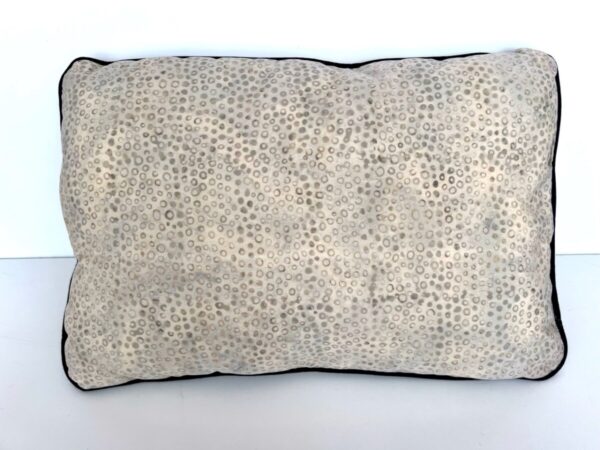 Hand Made Camera Motif Pillow with Black & White Starburst - Image 3