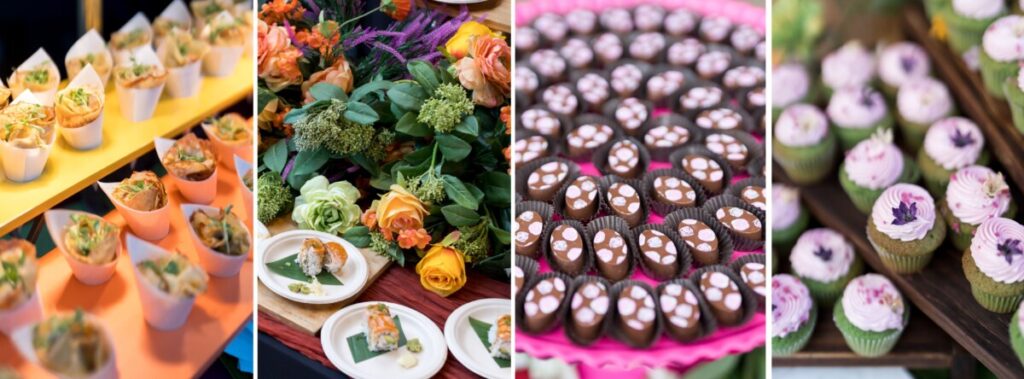 Bloom Bash food images