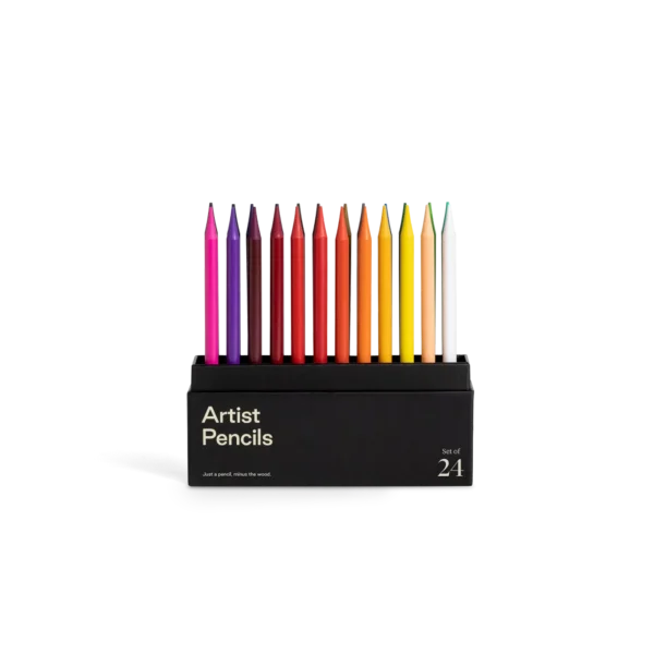 Woodless Artist Pencils - Set of 24 - Image 2