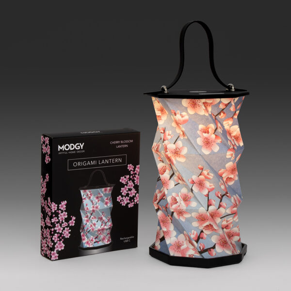 Cherry Blossom Origami Lantern