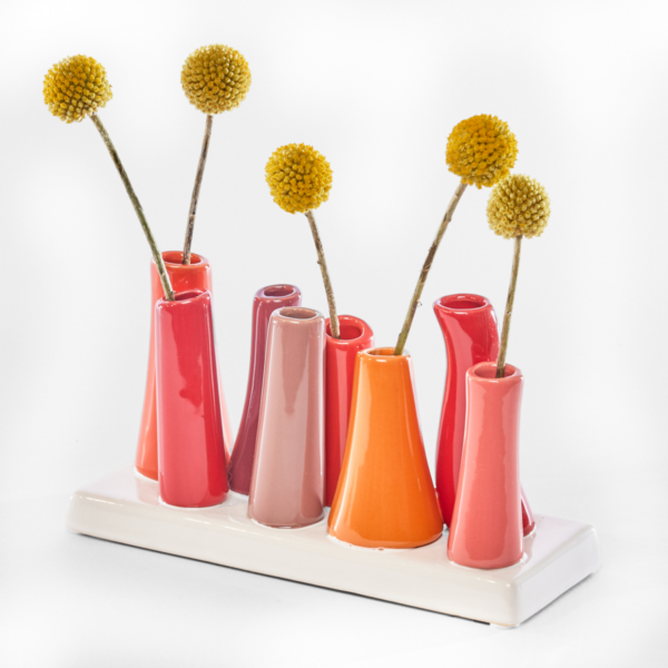 Pooley Vase - Pumpkin - Image 2