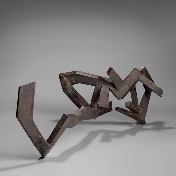 Lightning sculpture by Chillida