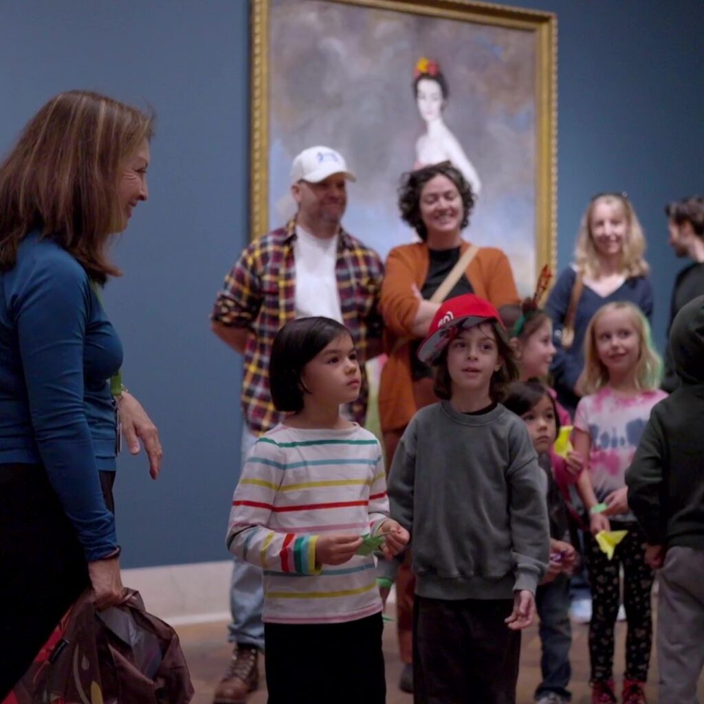 Family tour at The San Diego Museum of Art