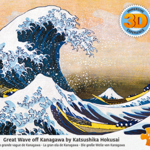 Great Wave Lenticular Puzzle
