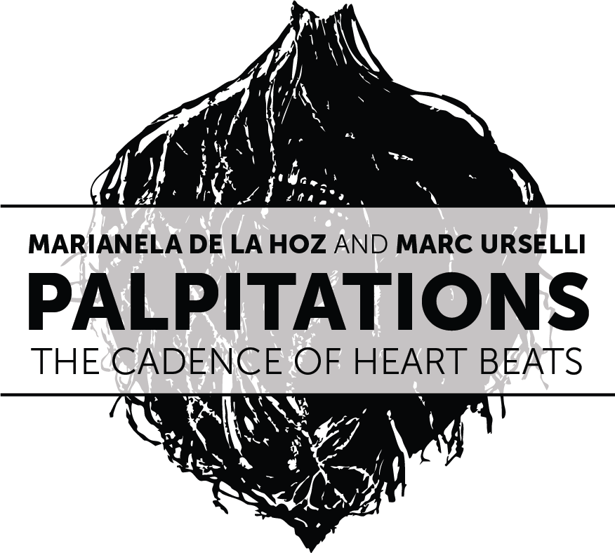 Marianela de la Hoz and Marc Urselli Palpitations exhibition ID