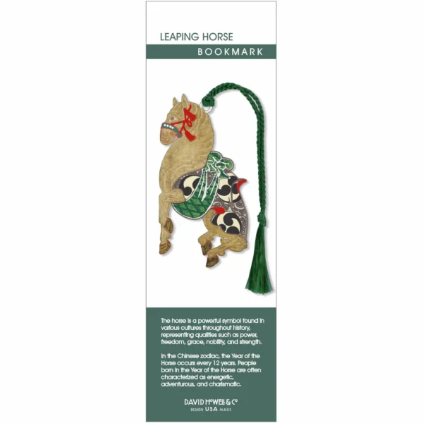 Leaping Horse Metal Bookmark - Image 2