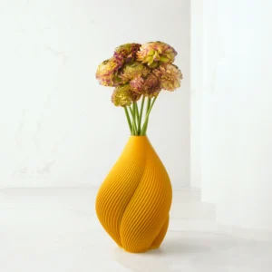 Golden Orange Venus 2 Vase