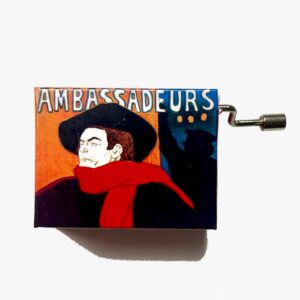 Toulouse-Lautrec Music Box - The Entertainer