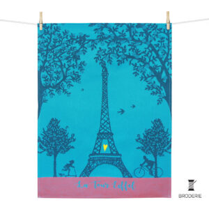 French Tea Towel - Eiffel Tower
