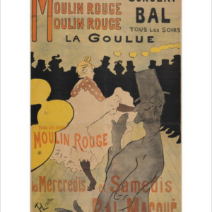 Toulouse-Lautrec Print - Moulin Rouge La Goulue, 1898 (#8288)