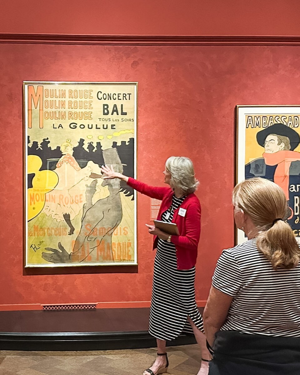Docent tour of Toulouse-Lautrec exhibition