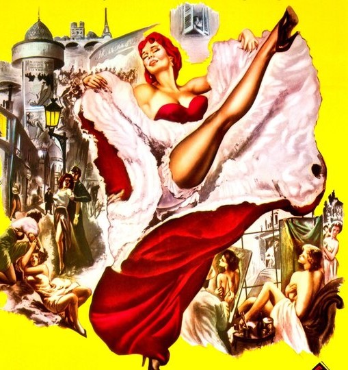 Moulin Rouge 1952 movie poster art