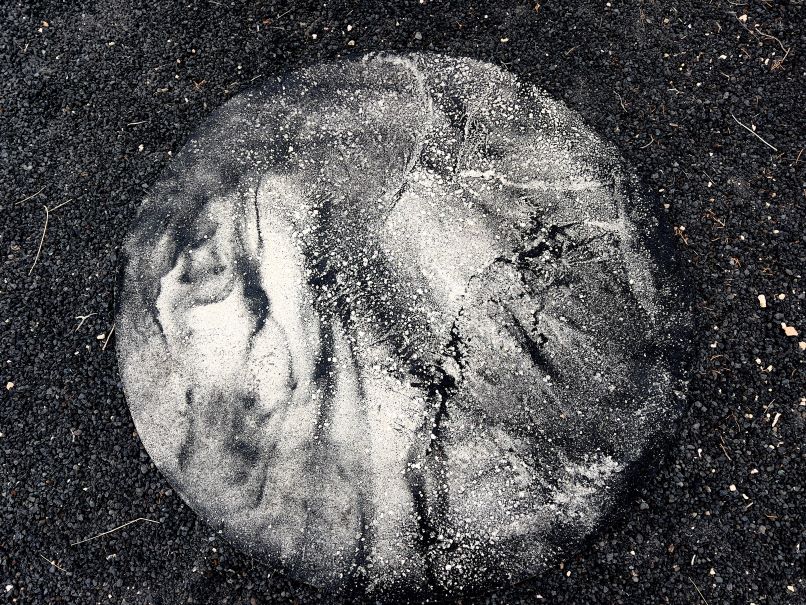 meteorite art by Ulrike Arnold
